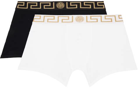 black white boxer brief versace|cheap Versace boxer briefs.